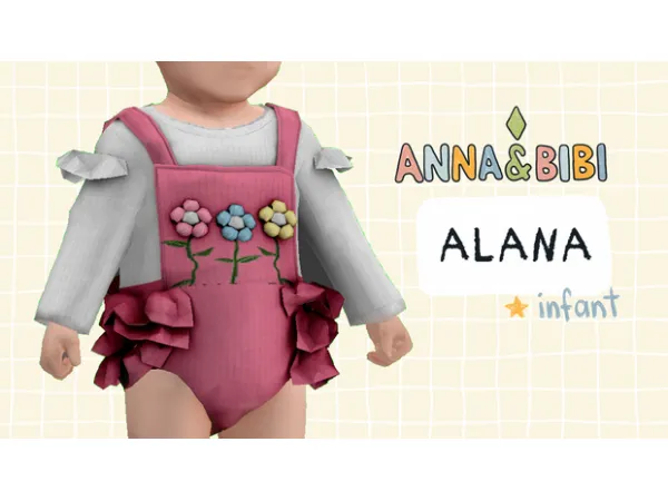 Maxis Match Alana Infant [AnnaBibi] - The Sims 4 Custom Content