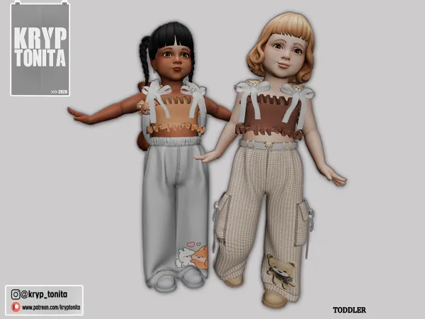 Mix Animals Toddler - The Sims 4 Custom Content