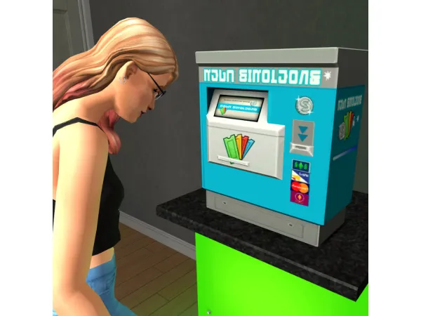 Lottery Kiosk by sissysims