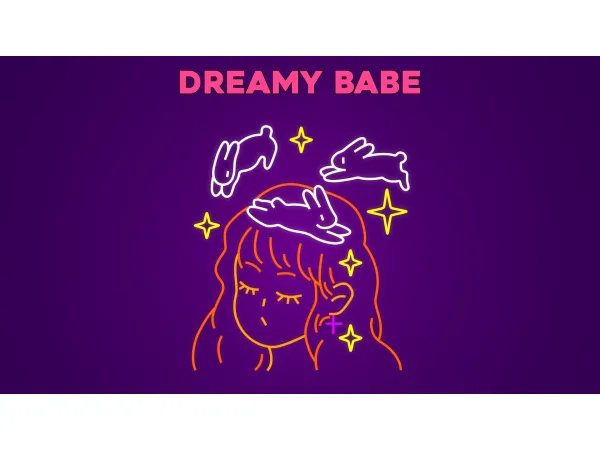 Mix NEON FEBRUARY COLLECTION 1 by Simpossible_xx - The Sims 4 Custom Content