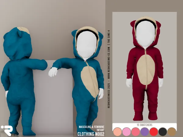 Alpha IF CLOTHING N002 - The Sims 4 Custom Content