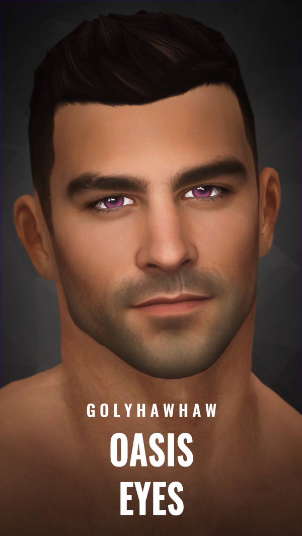 Maxis Match Oasis Eyes by simsfinds - The Sims 4 Custom Content