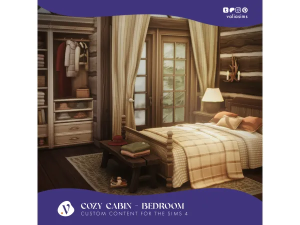 Cozy Cabin Collection - Bedroom by valiasims