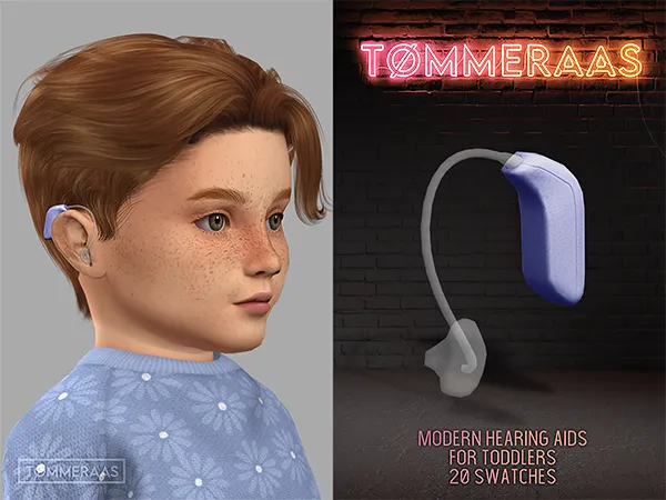 Mix TØMMERAAS Modern Hearing Aids for Toddlers (82) - The Sims 4 Custom Content