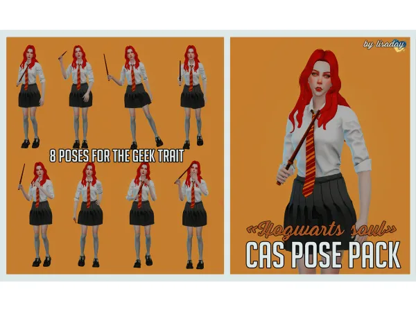 Mix CAS POSE PACK - The Sims 4 Custom Content