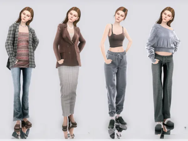 Mix Aesteri Erickson - The Sims 4 Custom Content