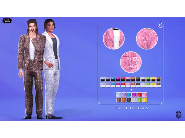 Maxis Match DATE NIGHT SEQUIN SET by Oranos - The Sims 4 Custom Content