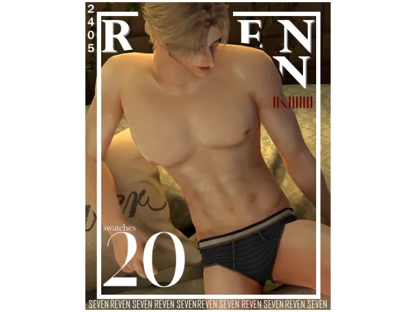 Mix Snug Fit Briefs Underwear by rvn2seven - The Sims 4 Custom Content