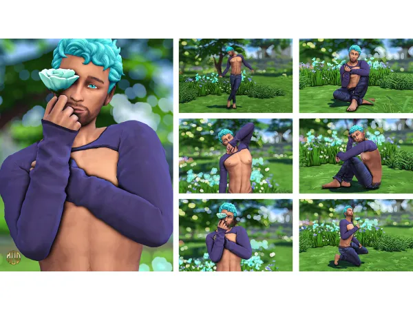 Mix PRETTY PLEASE by Simmireen - The Sims 4 Custom Content