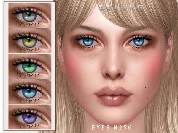 Mix Eyes N256 by Seleng - The Sims 4 Custom Content