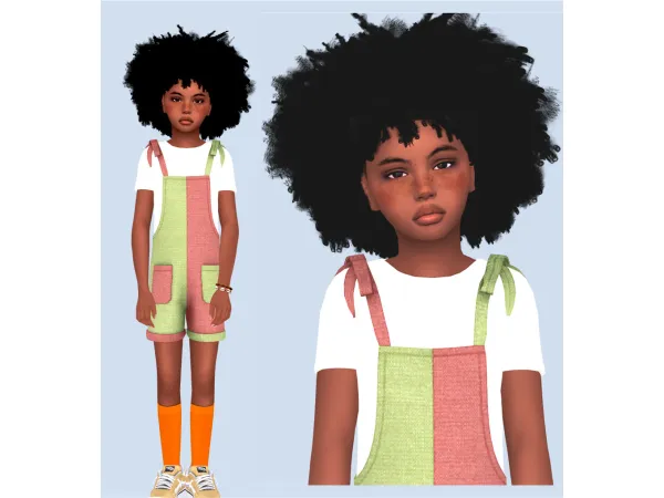 Alpha KHADIJAH 551 CURLY FADE HAIR KIKO VANITY TORI FRO HAIR CONVERSION by yourjinworld - The Sims 4 Custom Content