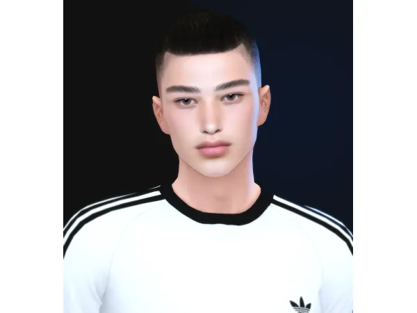 Mix Male face masks eyebrows by SourLemonSimblr - The Sims 4 Custom Content