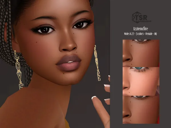 Mix IMF Moles N22 by IzzieMcFire - The Sims 4 Custom Content