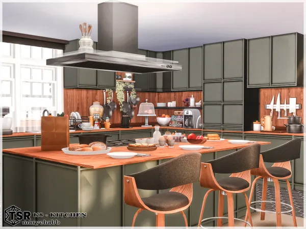 Mix K8 Kitchen - The Sims 4 Custom Content