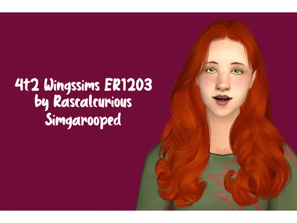 Found some Wingssims hairs that havent been recolored by deedee - The Sims 2 Custom Content