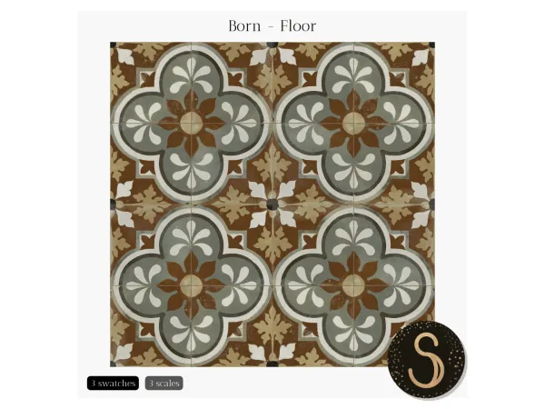 Mix Born Floors by Sims4Luxury - The Sims 4 Custom Content