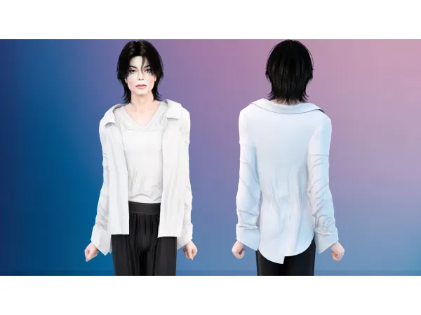 Alpha KING OF POP INSPIRED OUTFIT by Garfiel - The Sims 4 Custom Content