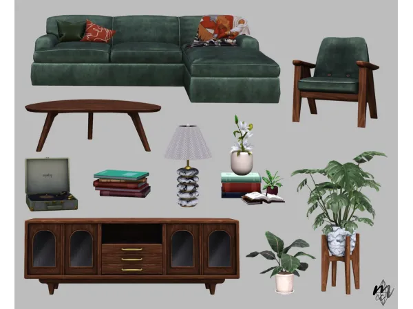 novvvas Talet Set by martassimsbookcc - The Sims 3 Custom Content