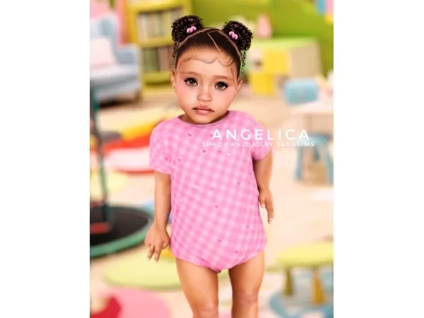 Alpha Angelica (Sim Download) - The Sims 4 Custom Content