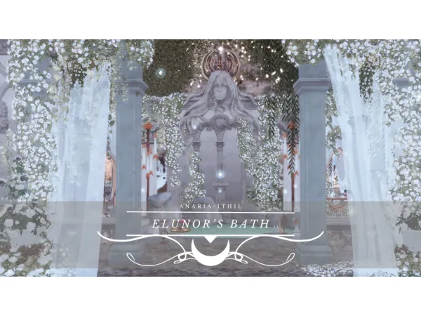 Mix Elunore's Bath Ithil by Anaria - The Sims 4 Custom Content
