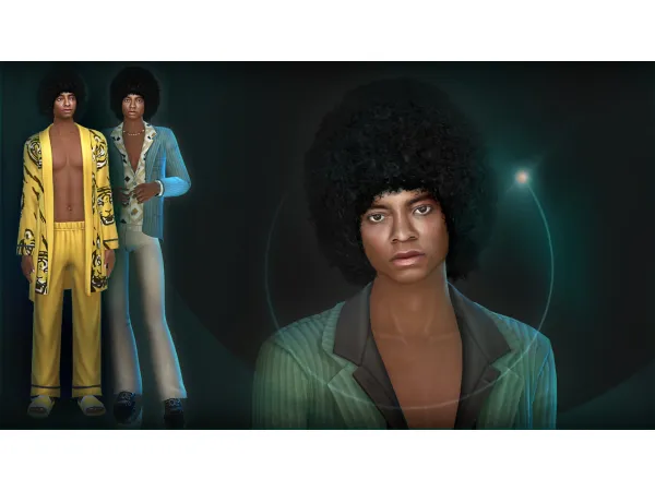 Alpha SIM MICHAEL JACKSON (INSPIRATION) 01 TEEN by BAkalia - The Sims 4 Custom Content