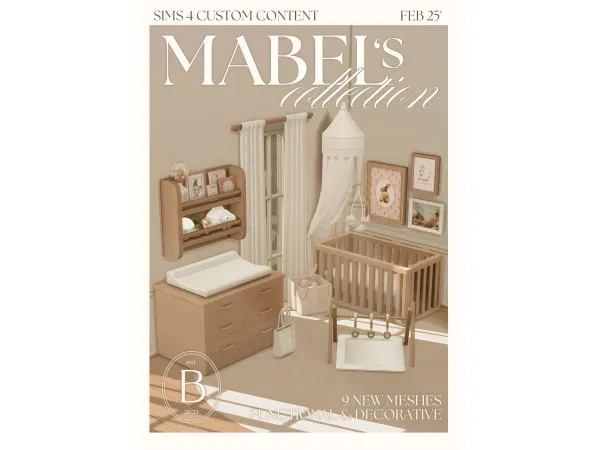 Maxis Match MABEL'S COLLECTION a sims 4 custom content collection by bbygyal123 - The Sims 4 Custom Content