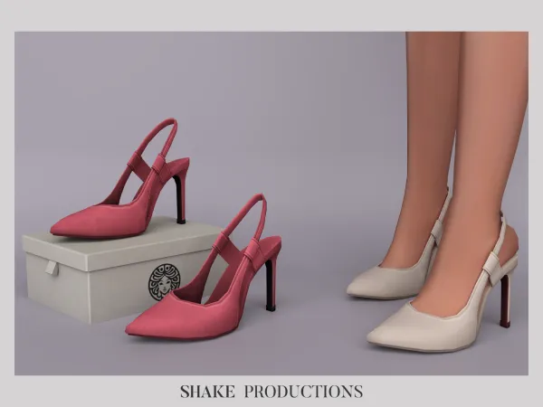 Mix natalia high heels - The Sims 4 Custom Content