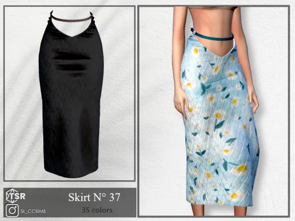 Mix SL_Skirt_37 by SL_CCSIMS - The Sims 4 Custom Content