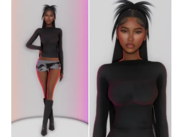 Mix jacie reid by ahrisims - The Sims 4 Custom Content