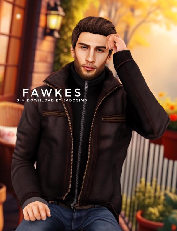 Alpha Fawkes (Sim Download) by shopwithflynnn - The Sims 4 Custom Content