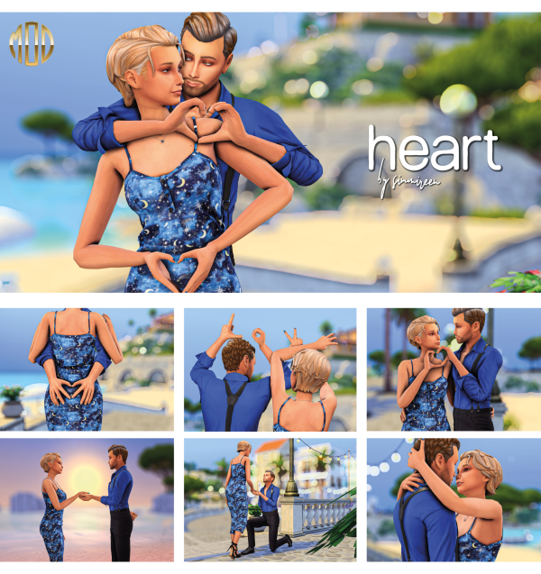 Mix HEART by modcollective - The Sims 4 Custom Content
