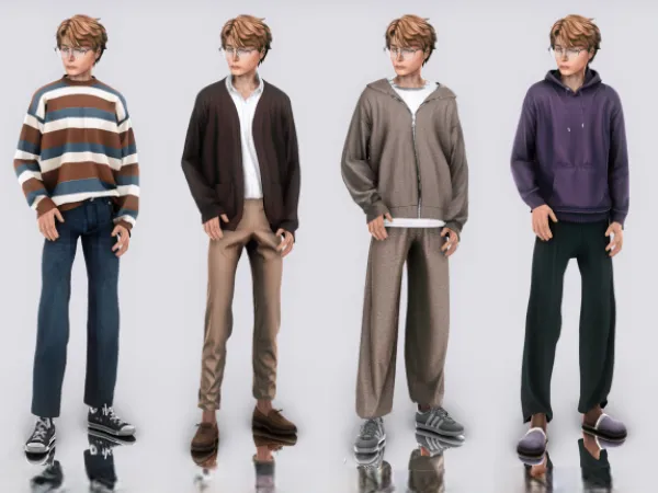 Maxis Match Walter Hill by aesteri - The Sims 4 Custom Content
