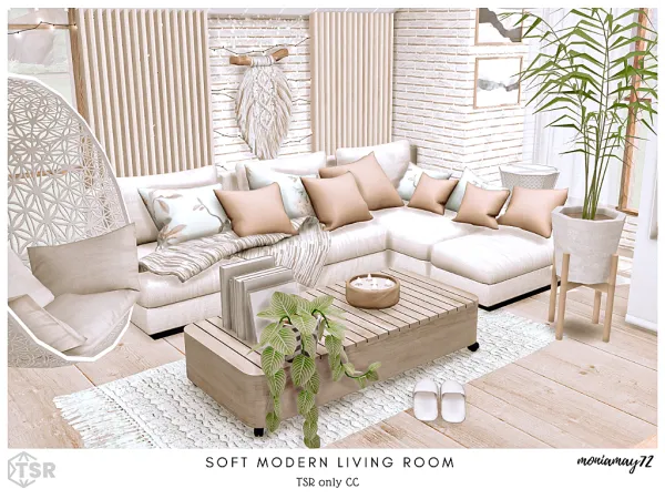 Modern Soft Living Room
