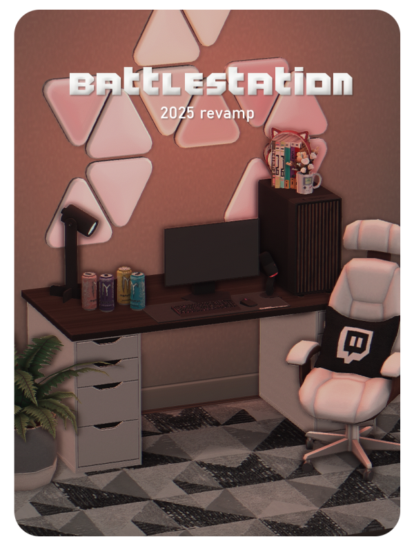 Maxis Match battlestation 2025 revamp by simsfinds - The Sims 4 Custom Content