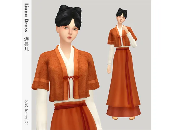 [SixCirclesCC] Chinese Dress - Liana