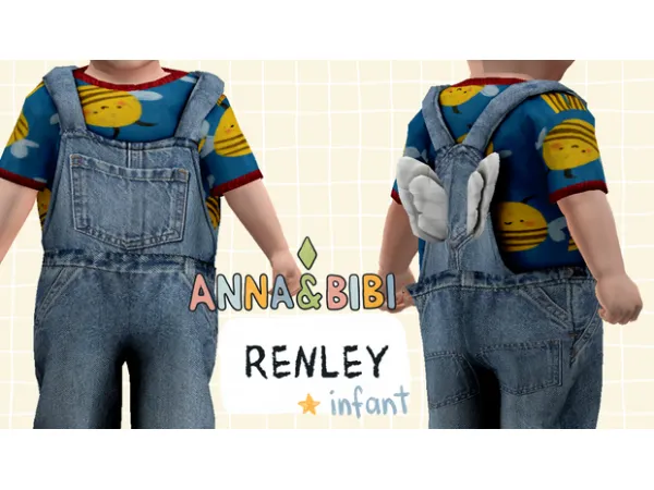 Alpha Renley INFANT [AnnaBibi] - The Sims 4 Custom Content