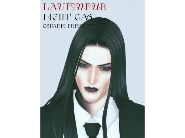 Mix LAVENFUR LIGHT CAS GSHADE PRESET - The Sims 4 Custom Content