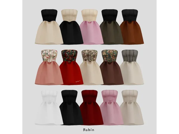 Mix Robin by daisypixels - The Sims 4 Custom Content