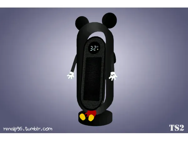 [43310450277903Functional Cute Mickey Mouse Space Heater for ] 15 by renalp96 - The Sims 2 Custom Content