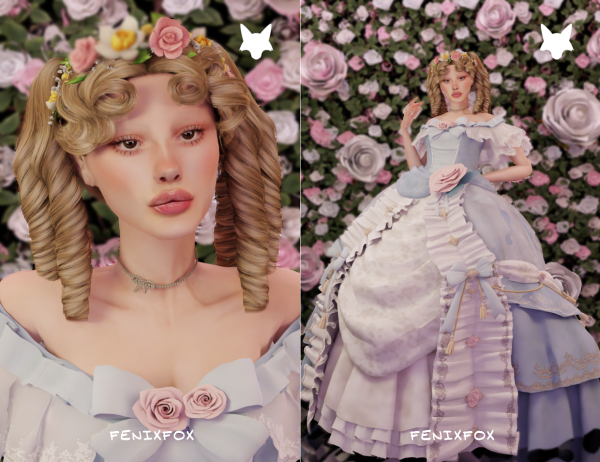 Mix Christine Rosen Fox Sim by fenixfox - The Sims 4 Custom Content