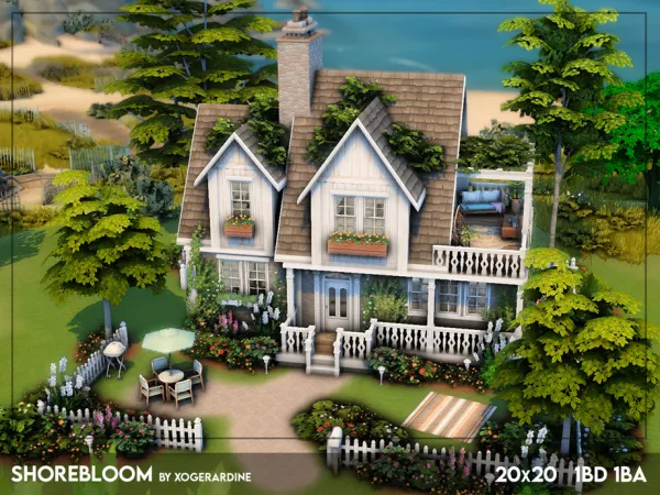 Maxis Match Shorebloom (NO ) by xogerardine - The Sims 4 Custom Content