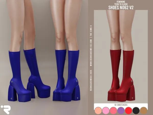 Alpha AF SHOES N062 V2 - The Sims 4 Custom Content