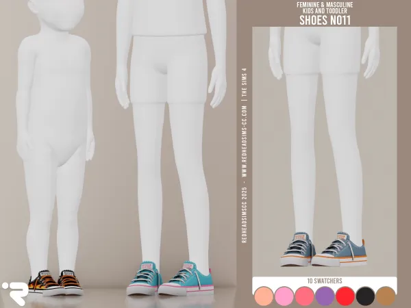 Alpha CUPU SHOES N011 - The Sims 4 Custom Content