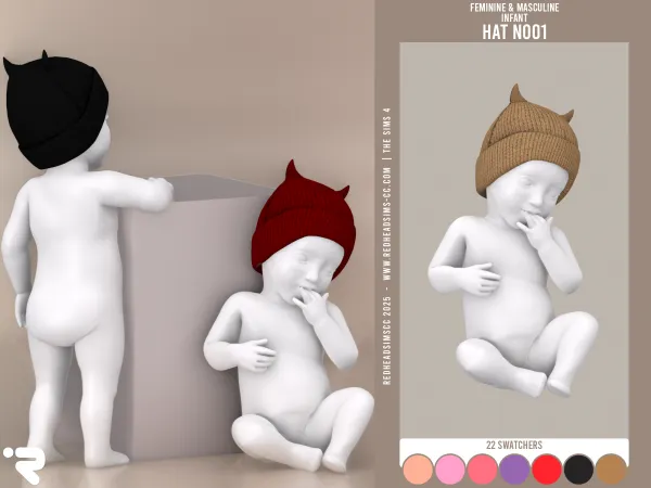 Alpha IU HAT N001 - The Sims 4 Custom Content