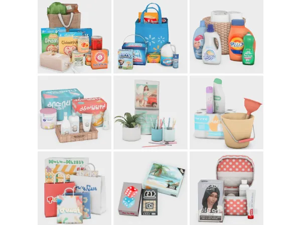 Maxis Match a lived in home sims 4 finds clutter edition 1 by boujeesimss - The Sims 4 Custom Content