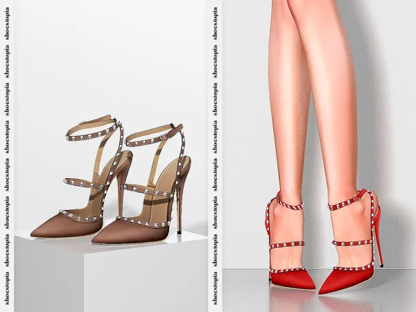 Alpha Shoestopia Enigma High Heels - The Sims 4 Custom Content