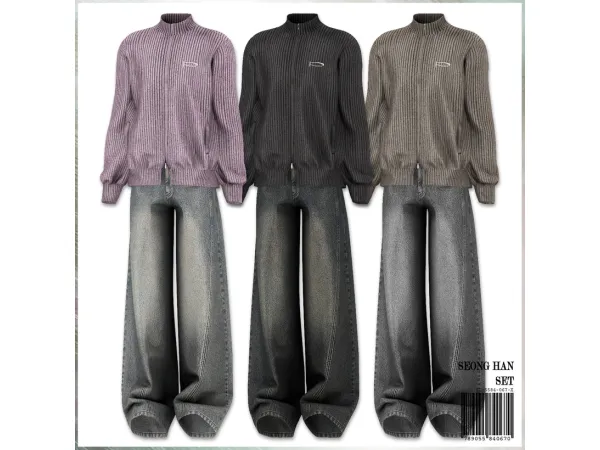 Alpha SEONG HAN Set by Mirosims2020 - The Sims 4 Custom Content