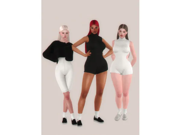 Sims 3 Mix Jumpsuits CC: Jumpsuit Collection by chamisss