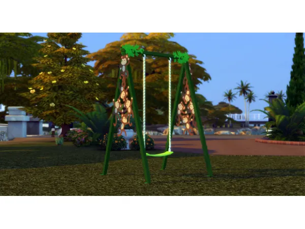 Mix to Swing Set Animal by SimslandConversions - The Sims 4 Custom Content
