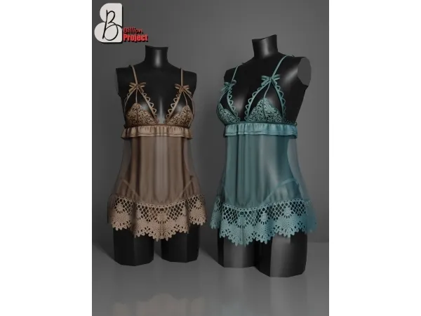Alpha BiliionProject Meimei Lingerie - The Sims 4 Custom Content